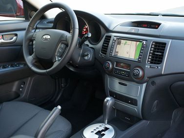 Kia Optima فيس ليفت الثاني، سيدان — منطقة السائق