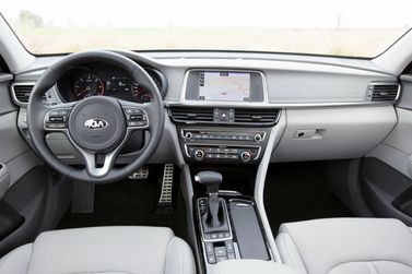 Kia Optima IV, Универсал 5 дв. — передняя панель