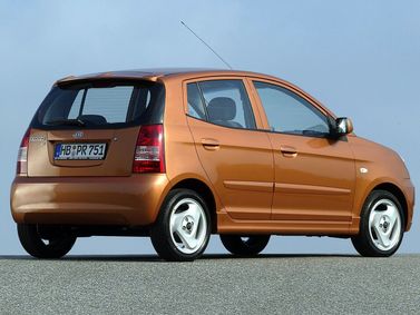 Kia Picanto I، هاتشباك 5 أبواب — منظر خلفي أيمن