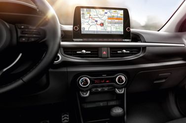 Kia Picanto III Рестайлинг, Хэтчбек 5 дв. — передняя панель