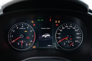 Kia Picanto III Рестайлинг, Хэтчбек 5 дв. — панель приборов