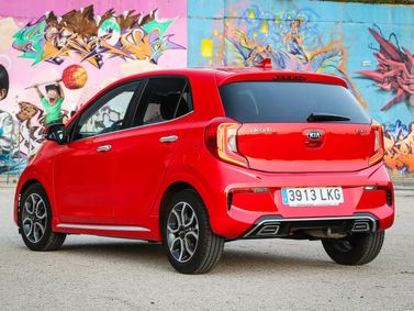 Kia Picanto III Рестайлинг, Хэтчбек 5 дв. — вид сзади справа