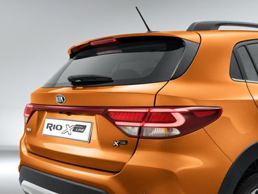 Kia Rio رابعاً، هاتشباك 5 أبواب X-Line — الجزء الخلفي من السيارة عن قرب