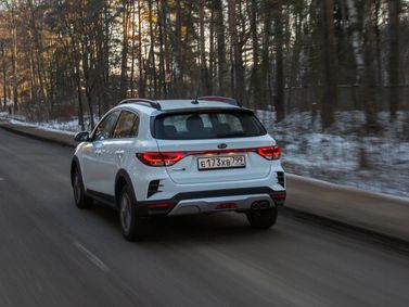 Kia Rio IV (FB) Рестайлинг, Хэтчбек 5 дв. X — вид сзади слева