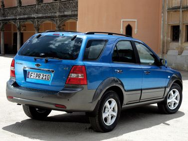 Kia Sorento I Рестайлинг, Внедорожник 5 дв. — вид сзади справа