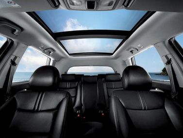 Kia Sorento II Рестайлинг, Внедорожник 5 дв. — задние сиденья
