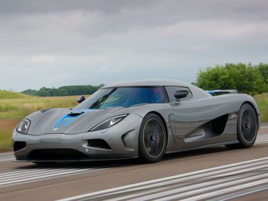 Koenigsegg Agera، تارغا — منظر أمامي أيسر