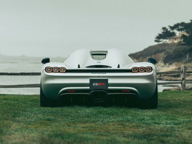 Koenigsegg CC850، تارغا — منظر خلفي