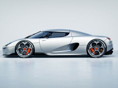 Koenigsegg CC850، تارغا — منظر من الجانب الأيسر