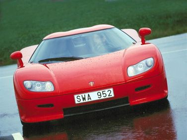 Koenigsegg CC8S، كوبيه — منظر أمامي