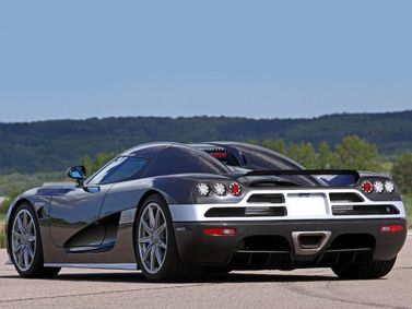 Koenigsegg CCX، تارغا — منظر خلفي أيمن
