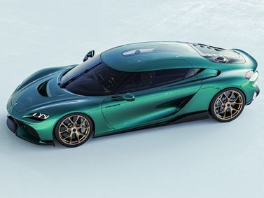 Koenigsegg Gemera، كوبيه — منظر أمامي بزاوية ثلاثة أرباع