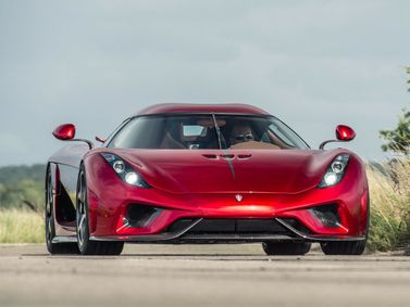 Koenigsegg Regera I، تارغا — منظر أمامي
