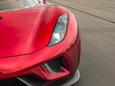 Koenigsegg Regera I، تارغا — المصباح الأمامي