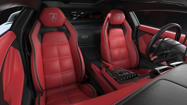 Lamborghini Countach LPI 800-4، كوبيه — المقاعد الأمامية