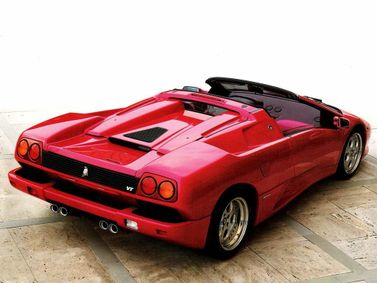 Lamborghini Diablo، رودستر — منظر خلفي أيمن
