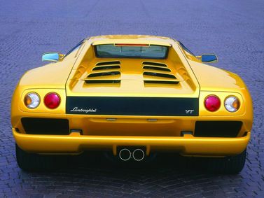 Lamborghini Diablo، كوبيه — منظر خلفي