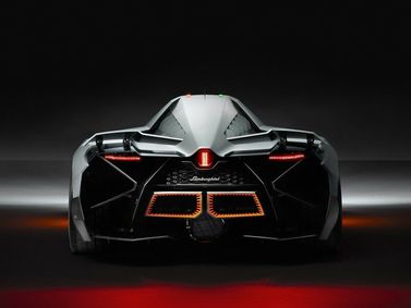 Lamborghini Egoista I، كوبيه — منظر خلفي