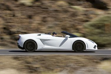 Lamborghini Gallardo أنا فيس ليفت، رودستر — منظر من الجانب الأيمن