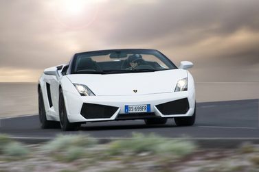 Lamborghini Gallardo أنا فيس ليفت، رودستر — منظر أمامي أيمن