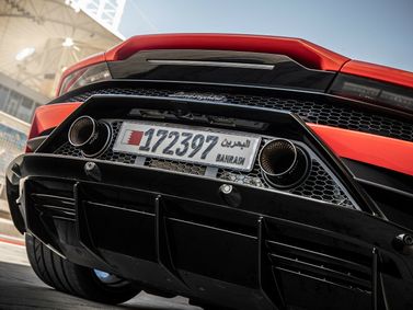 Lamborghini Huracán أنا فيس ليفت، كوبيه — الجزء الخلفي من السيارة عن قرب