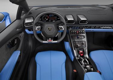 Lamborghini Huracán I، رودستر — منطقة السائق