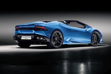 Lamborghini Huracán I، رودستر — منظر خلفي أيمن