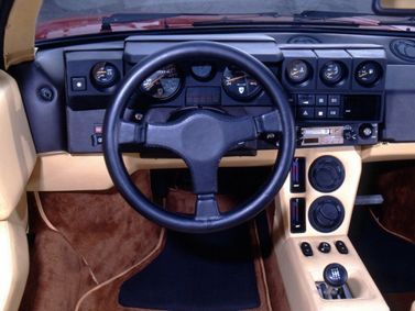 Lamborghini Jalpa، تارغا — منطقة السائق