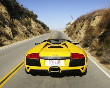 Lamborghini Murcielago أنا فيس ليفت، رودستر — منظر خلفي