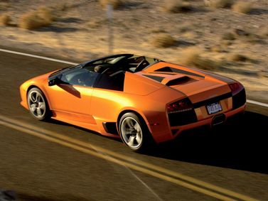 Lamborghini Murcielago أنا فيس ليفت، رودستر — منظر خلفي أيمن