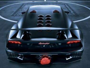 Lamborghini Sesto Elemento، كوبيه — منظر خلفي