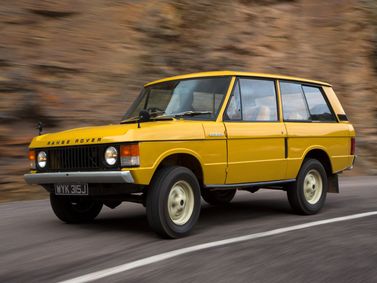 Land Rover Range Rover I، دفع رباعي 3 أبواب — منظر أمامي أيسر