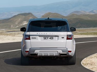 Land Rover Range Rover Sport II (L494) Facelift، دفع رباعي 5 أبواب — منظر خلفي