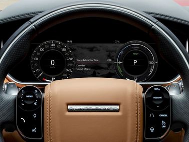 Land Rover Range Rover Sport II (L494) Facelift، دفع رباعي 5 أبواب — لوحة العدادات