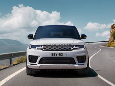 Land Rover Range Rover Sport II (L494) Facelift، دفع رباعي 5 أبواب — منظر أمامي