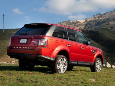 Land Rover Range Rover Sport I (L320) Facelift، دفع رباعي 5 أبواب — منظر خلفي أيمن