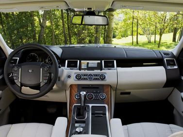 Land Rover Range Rover Sport I (L320) Facelift، دفع رباعي 5 أبواب — لوحة القيادة