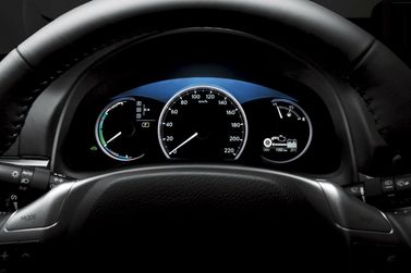 Lexus CT I، هاتشباك 5 أبواب — لوحة العدادات