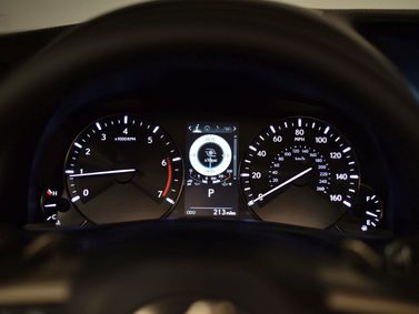 Lexus GS فيس ليفت IV، سيدان — لوحة العدادات