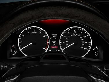 Lexus GS رابعاً، سيدان — لوحة العدادات