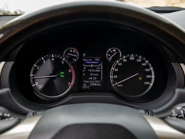 Lexus GX II Рестайлинг 2, Внедорожник 5 дв. — панель приборов