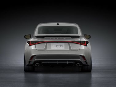 Lexus IS ثالثاً فيس ليفت 3، سيدان — منظر خلفي