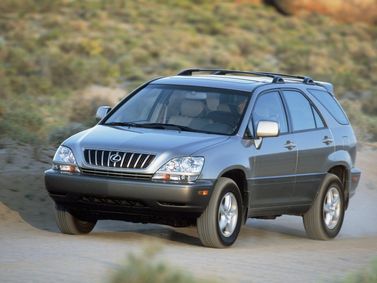 Lexus RX I، دفع رباعي 5 أبواب — منظر أمامي أيسر
