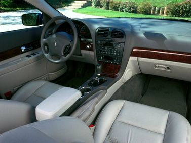 Lincoln LS I, Седан — передняя панель