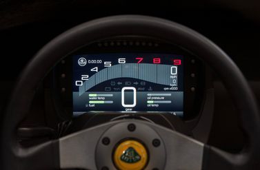 Lotus 3-Eleven, Родстер — панель приборов