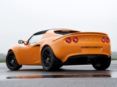 Lotus Elise II Рестайлинг, Родстер — вид сзади слева