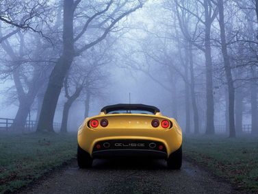 Lotus Elise II, Родстер — вид сзади