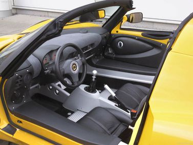Lotus Elise II, Родстер — место водителя