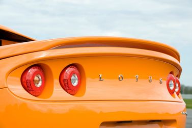 Lotus Elise II Рестайлинг, Родстер — задняя часть автомобиля крупным планом
