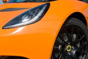Lotus Elise II Рестайлинг, Родстер — передняя часть автомобиля крупным планом